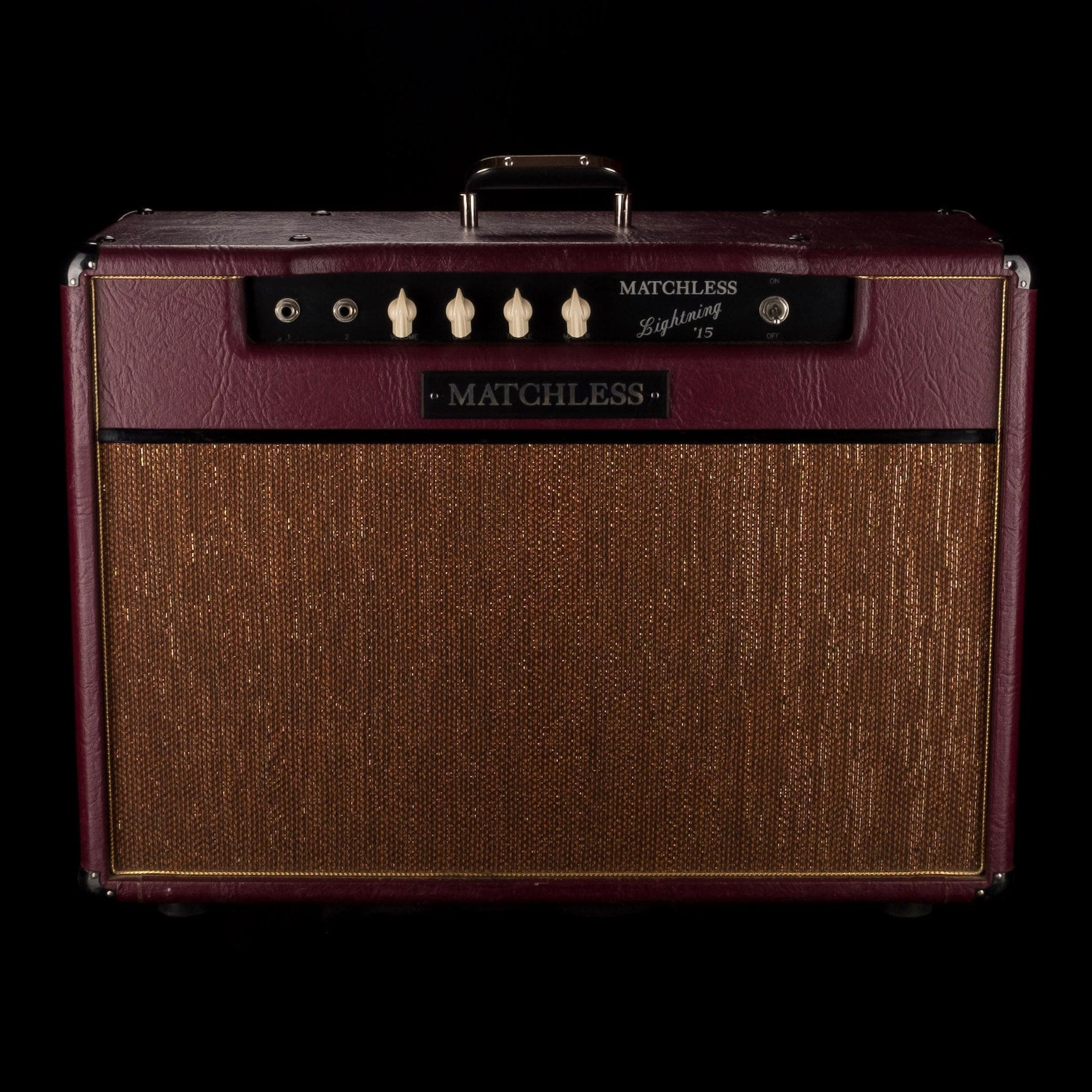 Pre Owned 97/98 Matchless 1x12 Lightning 15 Burgundy Guitar Amp Combo ...