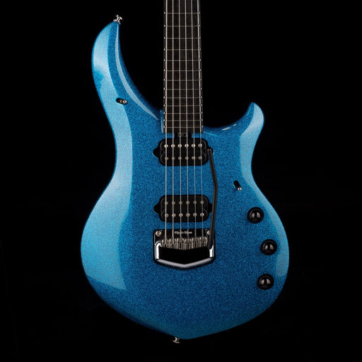 Used Ernie Ball Music Man Ball Family Reserve John Petrucci Signed Majesty 6 Marine Blue Sparkle with OHSC
