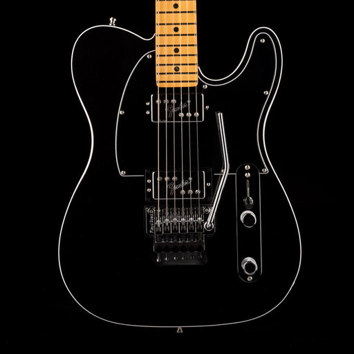 Used Fender American Ultra Luxe Telecaster Floyd Rose HH Mystic Black with OHSC