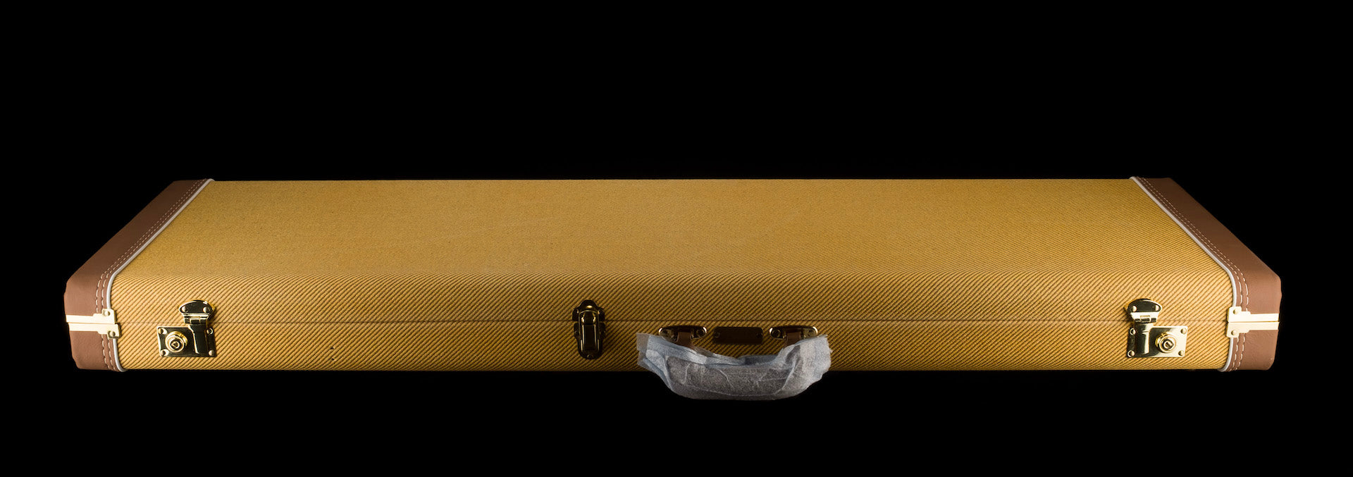 Used Fender Custom Shop G&G Deluxe Bass Case Tweed with Red Interior