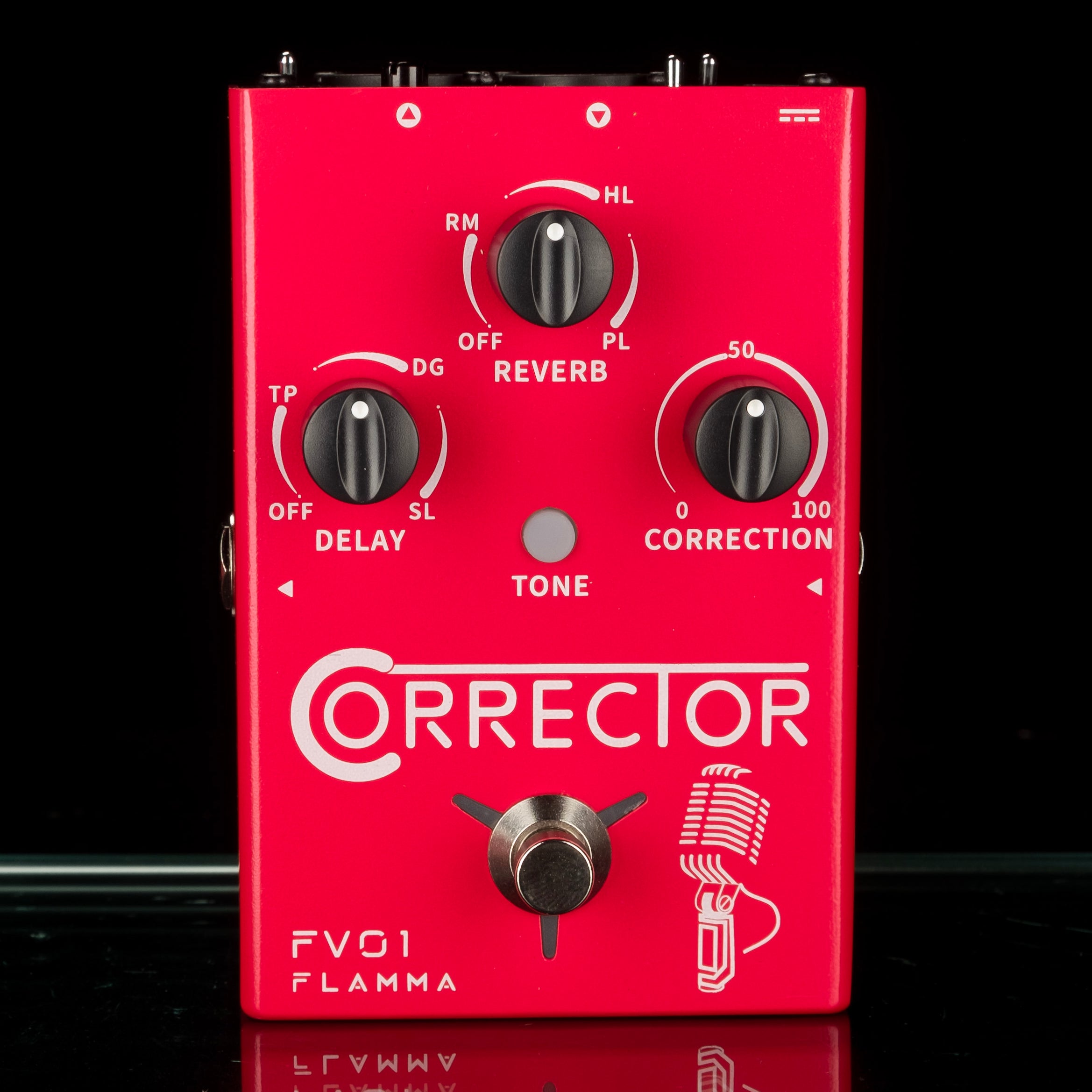 Used Flamma FV01 Correcior Vocal Effects Processor Pitch Correction Pe