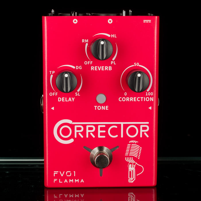 vocal reverb pedal Used Flamma FV01 Correcior Vocal Effects Processor Pitch Correction Pe — Truetone Music