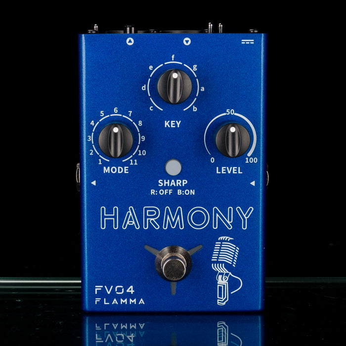 harmony effect pedal Used Flamma FV04 Harmony Vocal Processor Effects Pedal with Box