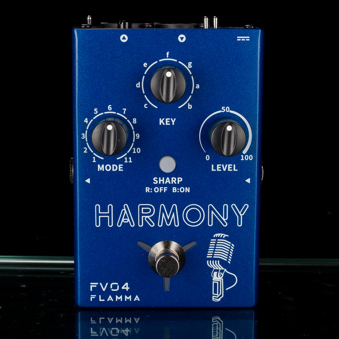 Used Flamma FV04 Harmony Vocal Processor Effects Pedal with Box -1