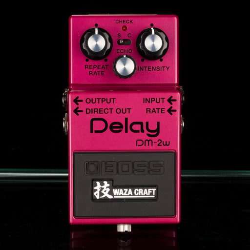 Used Boss DM-2W Waza Craft Analog Delay Pedal With Box