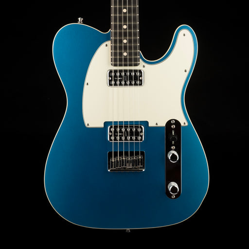 Pre Owned 2013 Fender Custom Shop Double TV Jones Two Tone Telecaster NOS Lake Placid Blue With OHSC