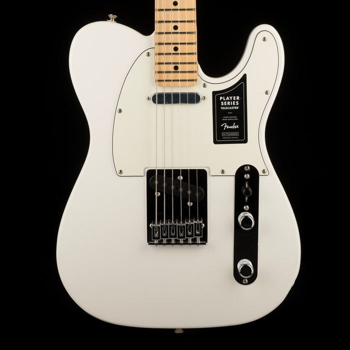 Used Demo Fender Player Series Telecaster Maple Fingerboard Polar White