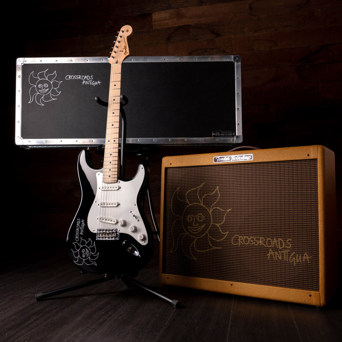 Pre Owned Fender Custom Shop Limited Edition Crossroads Masterbuilt Eric Clapton Stratocaster & '57 Twin Platinum Package - Signed