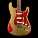 Fender Custom Shop Masterbuilt Todd Krause 1963 Stratocaster Heavy Relic Sage Green Metallic over Seminole Red