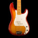 Vintage 1983 Fender Precision Bass Maple Neck Cherry Sunburst With Gig Bag