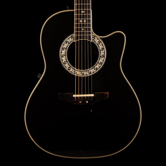 Pre Owned Ovation Legend Model 1767 Black With Gig Bag