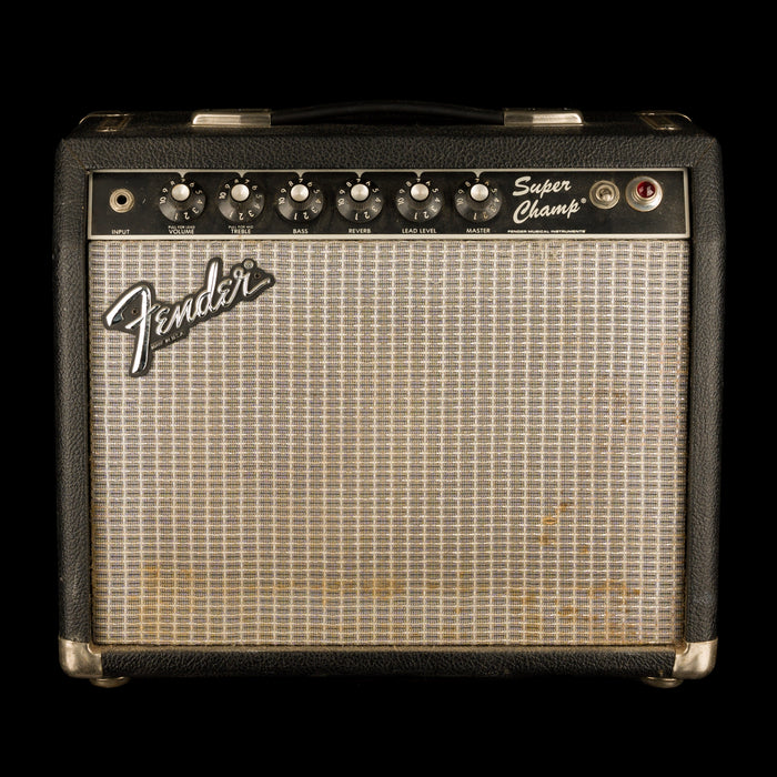 Pre Owned 1995 Fender Super Champ Black Guitar Amp Combo