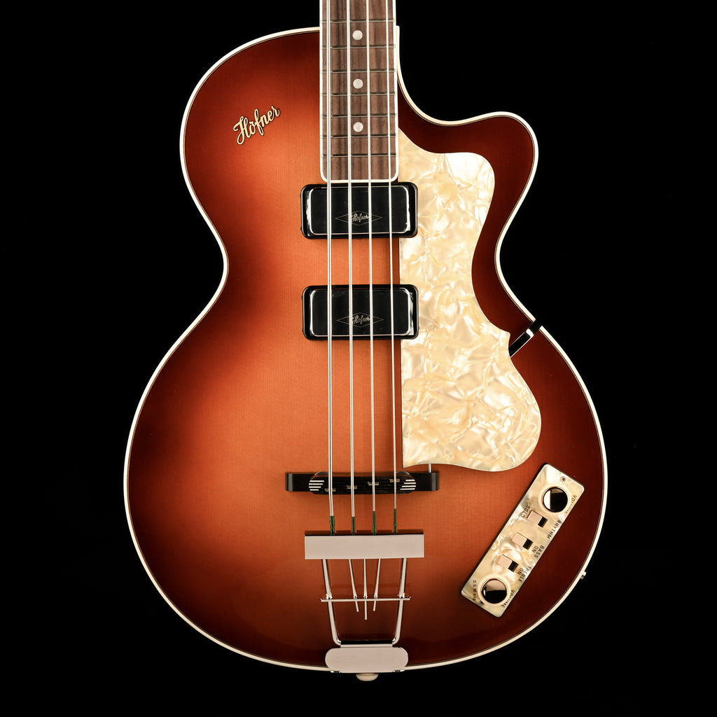 Hofner LTD Club Bass Dark Violin-Cavern Spacing with Vintage Case