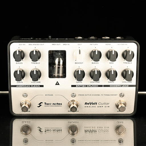 revolt bass pedal Used Two Notes ReVolt Guitar Amp Simulator Pedal with Box — Truetone Music