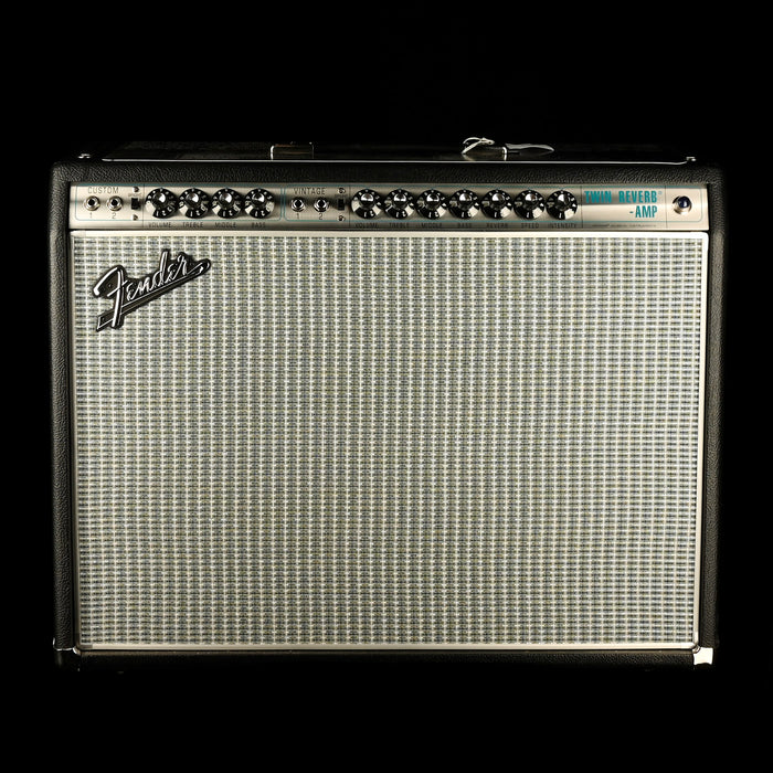 Used Fender '68 Custom Twin Reverb Guitar Amp Combo with Footswitch