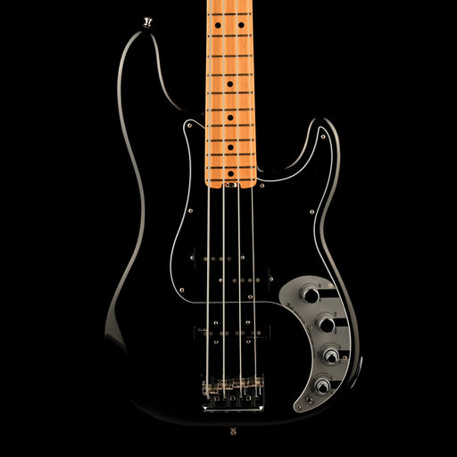 Pre Owned 2016 Fender American Elite Precision Bass Black With OHSC