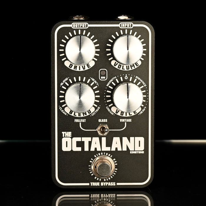 octaland pedal Used King Tone Octaland Octavia Fuzz Pedal With Box — Truetone Music