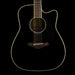 Pre Owned Yamaha FGX830C Dreadnought Cutaway Black With Case