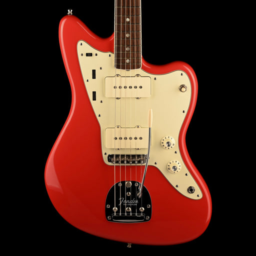 Pre Owned 2016 Fender American Design 1962 Vintage Reissue Jazzmaster Fiesta Red With OHSC