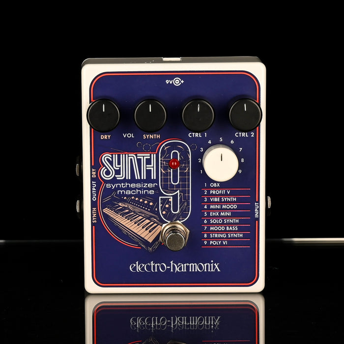 Used Electro-Harmonix Synth9 Synthesizer Machine Effect Pedal