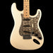 Pre Owned 2004 Fender Stratocaster White Fishscale Modified With Gig Bag