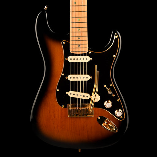 Pre Owned 04 Fender 50th Anniversary American Deluxe Strat Modified With OHSC