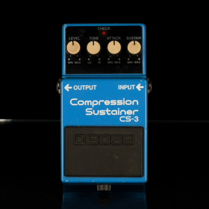 Used Boss CS-3 Compressor Sustainer Guitar Effect Pedal - 4