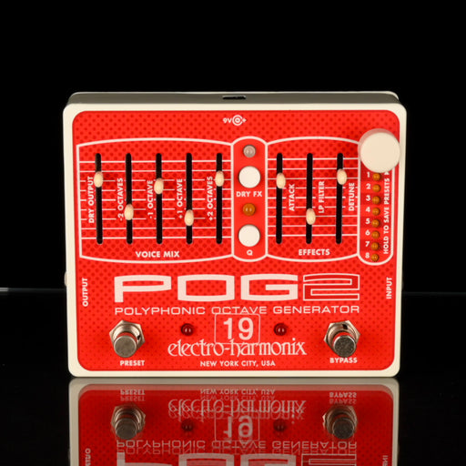 Used Electro Harmonix POG2 Octave Generator Pedal With Box