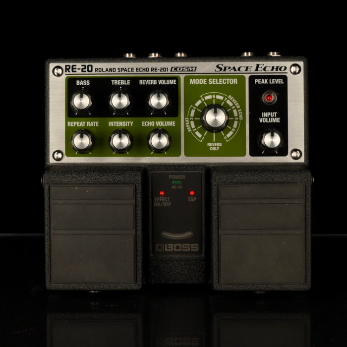 Used Boss RE-20 Space Echo Pedal With Box