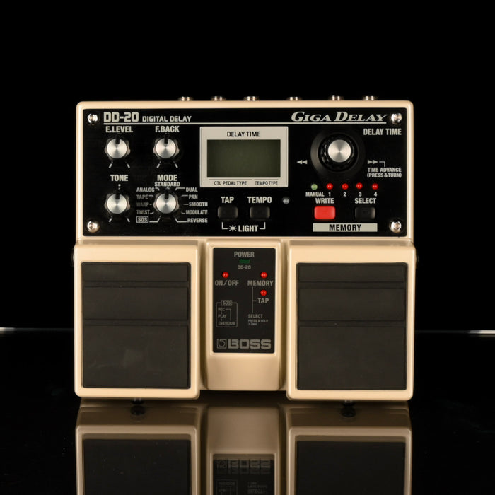 Used Boss DD-20 Giga Delay Pedal With Box