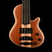 Mayones Cali4 Bass (17.5" Scale) Quilted 5A Mahogany Top Swamp Ash Back Ebony Board With Case