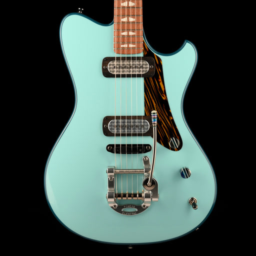 Powers Electric Limited Edition A-Type Two-Tone Larkspur/Oslo with Soft Case