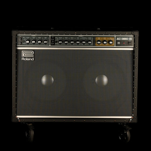 Pre Owned Roland Cube JC-120 Guitar Amp Combo With Footswitch and Cover - Z2M6777