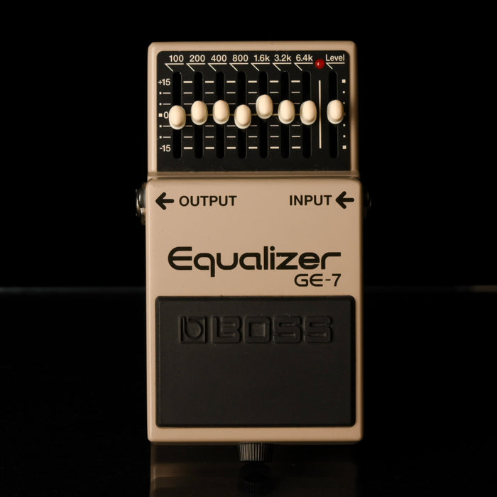 Used Boss GE-7 7-Band EQ Guitar Effect Guitar Pedal - 2