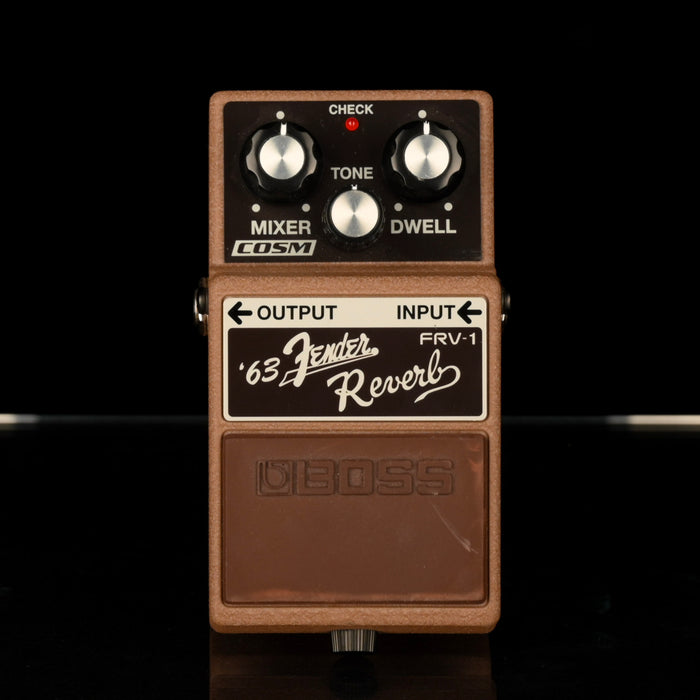 Used Boss FRV-1 Fender Reverb Effect Pedal