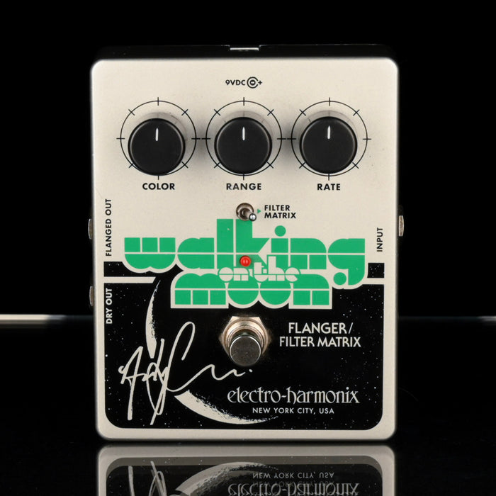 vUsed Electro-Harmonix Andy Summers Walking on the Moon Flanger Pedal with Box - 2