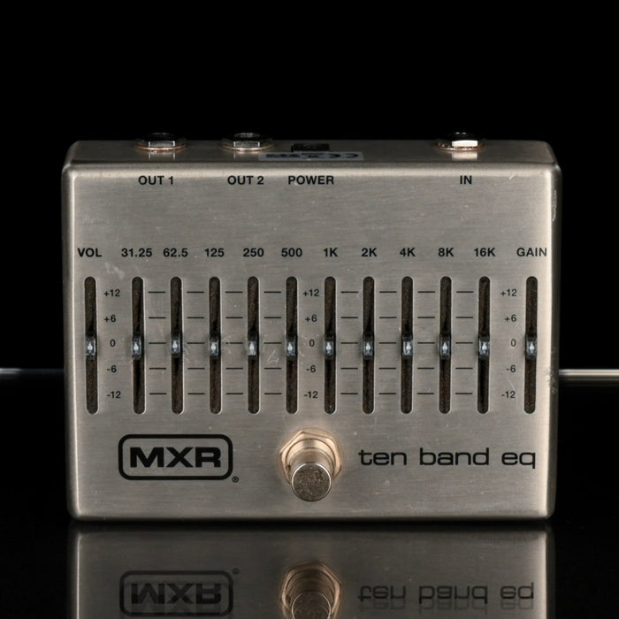 Used MXR M108 10-Band EQ Guitar Effect Pedal With Box - 2