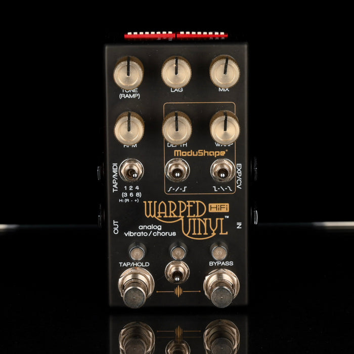 Used Chase Bliss Audio Warped Vinyl HiFi Analog Vibrato Chorus Pedal with Box