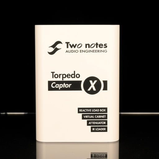 Used Two Notes Torpedo Captor X (16) Reactive Loadbox DI and Attenuator-16-ohm with Box