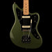 Pre Owned Fender American Professional Jaguar Maple Fingerboard Antique Olive With OHSC