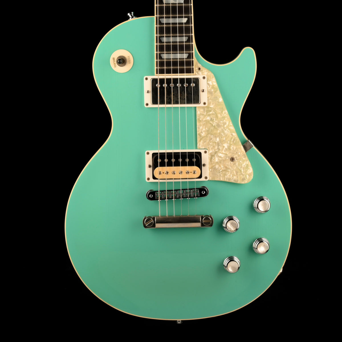 Pre Owned 1997 Gibson Custom Shop Les Paul Catalina Cascade Green