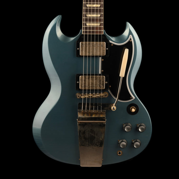 Gibson Custom Shop 1964 SG Standard Reissue with Maestro Ultra Light Aged Pelham Blue With Case