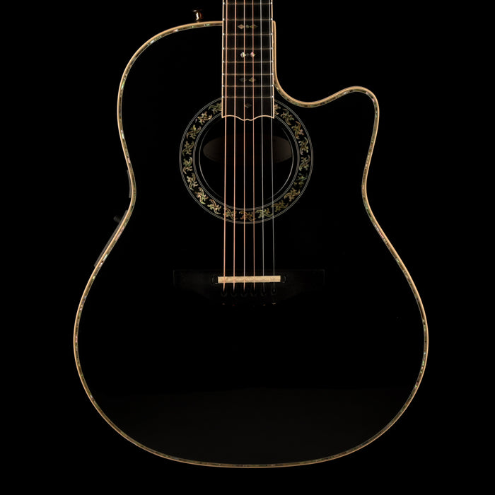 Used 2004 Ovation 1869 Custom Legend Acoustic Electric Black With OHSC