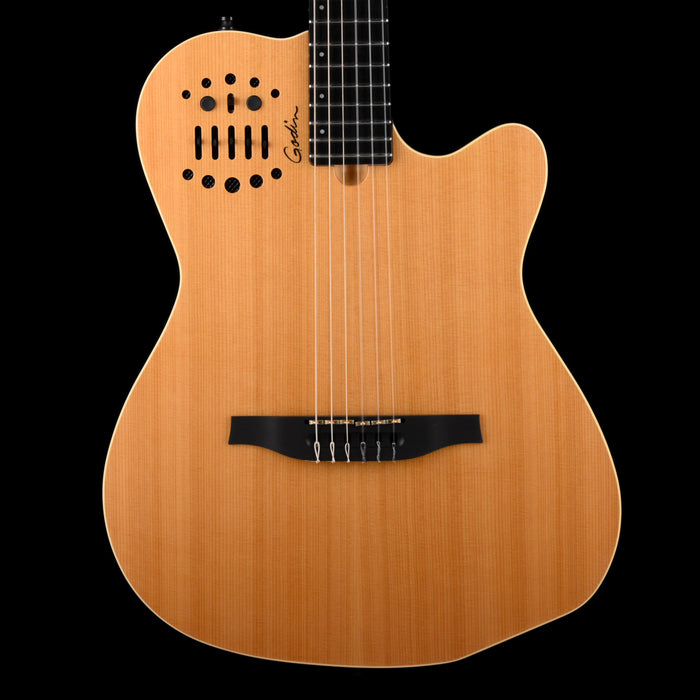 Pre Owned Godin Multiac ACS-SA Slim Natural Acoustic Electric Guitar With Original Gig Bag