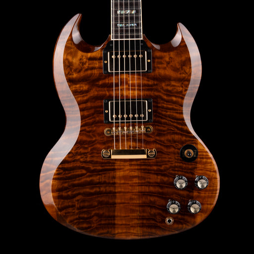 Pre Owned Gibson Custom Shop NAMM Exclusive SG Custom Elegant Quilt Natural with OHSC