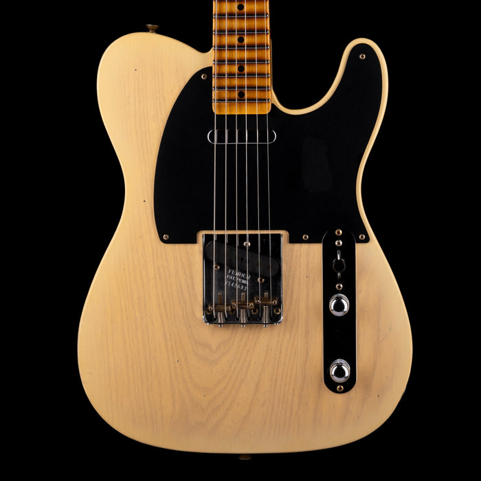 Fender Custom Shop 1954 Telecaster Journeyman Relic Faded Aged Nocaster Blonde With Case
