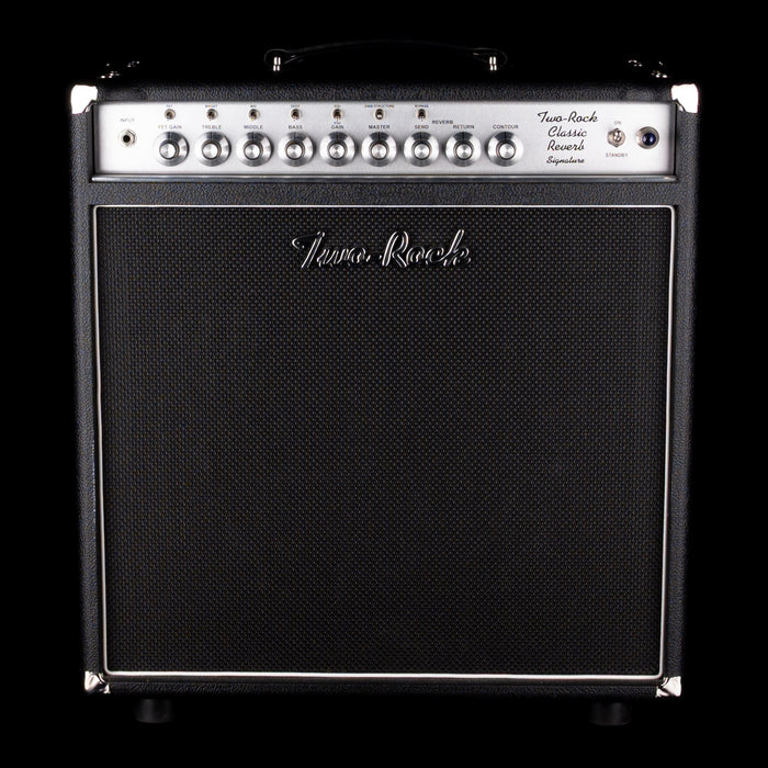 Pre Owned Two-Rock Classic Reverb Signature 1x12" 50-Watt Black Guitar Amp Combo With Footswitch