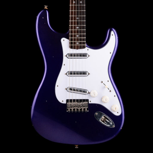 Pre Owned Partscaster Doom Gloom Body Tokai Neck Goldstar Viking Purple Electric Guitar