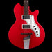 Vintage 1962 Supro Bermunda "Res-o-Glas" Red Electric Guitar With OSSC
