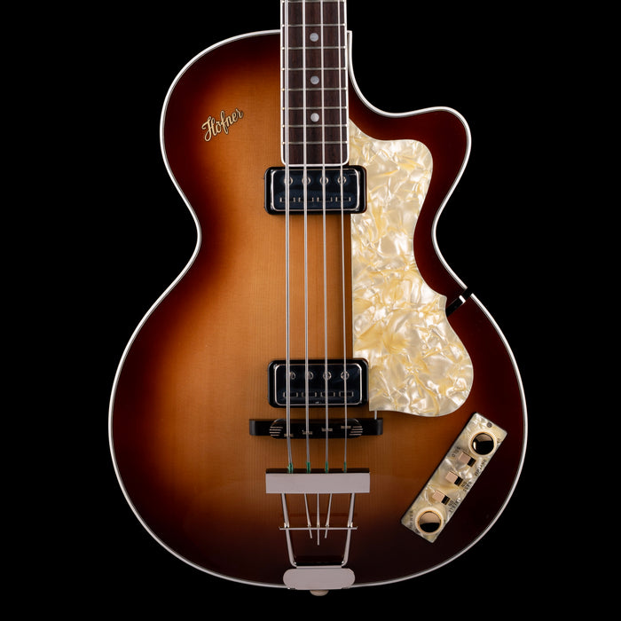 Hofner Club Bass Sunburst with Vintage Case - H500/2-O